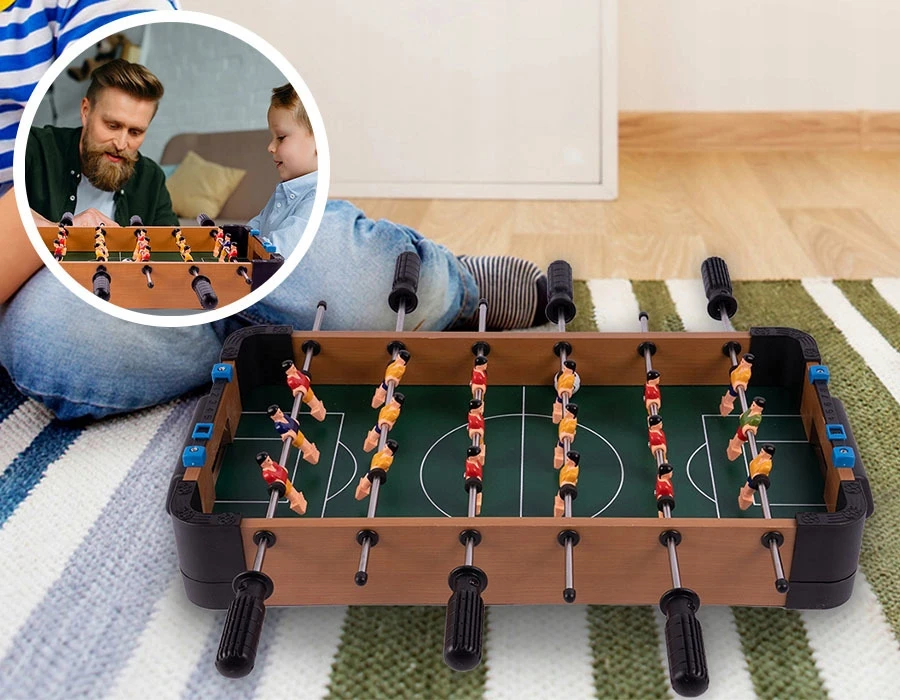 Stator Futbolo mini futbolo stalas 9/9 arkadinis žaidimas vaikams 51x25