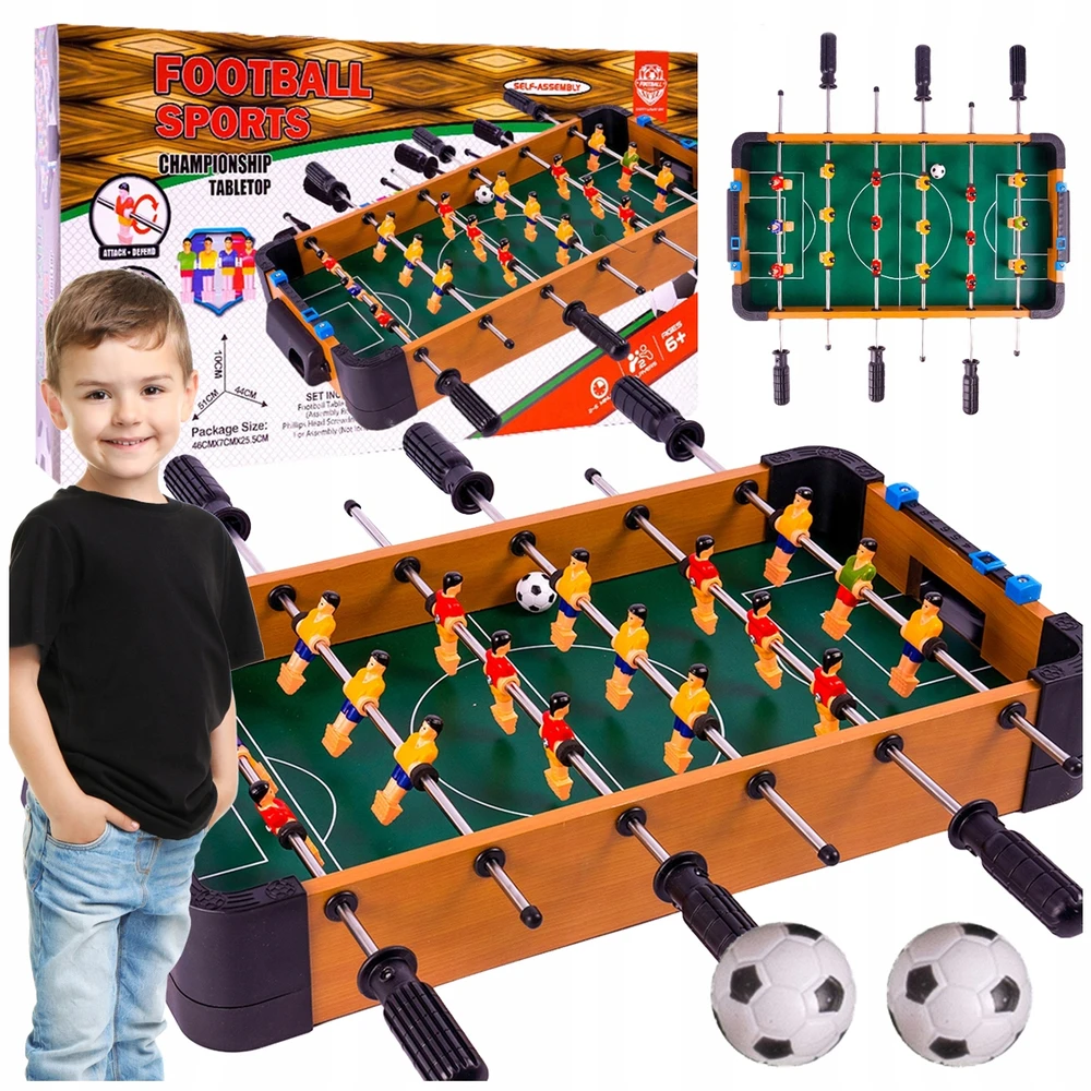 Stator Futbolo mini futbolo stalas 9/9 arkadinis žaidimas vaikams 51x25