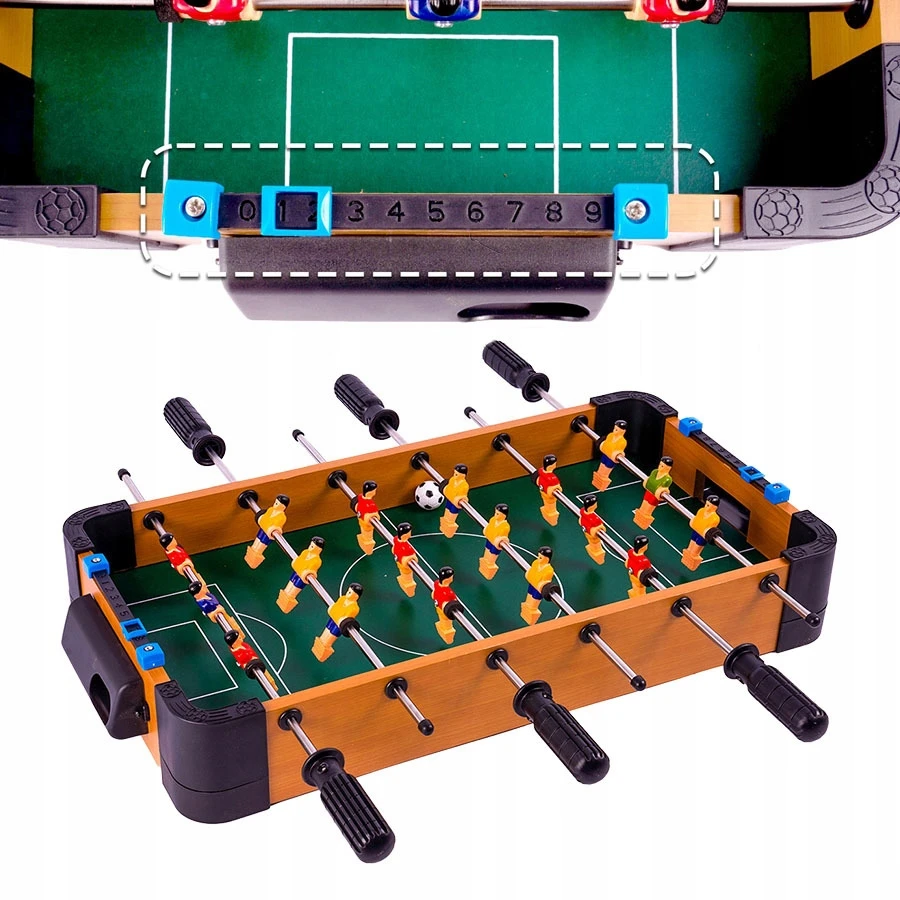 Stator Futbolo mini futbolo stalas 9/9 arkadinis žaidimas vaikams 51x25