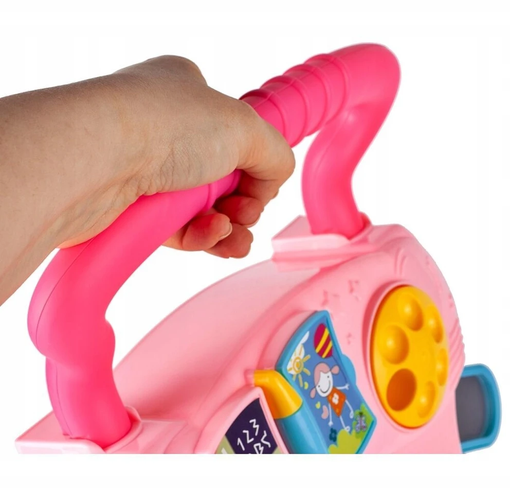 Stator INTERACTYVE WALKER PUSH RIDE 3 viename RANKINĖ EKRANO PLOKŠTA GARSAS MONTESSORI