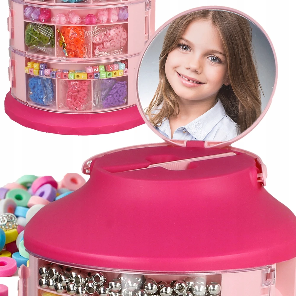 Stator KŪRYBINIS RINKINYS MERGAITEI PAPUOŠALŲ KURTI, 6+ KARALIŲ BOKŠTAS