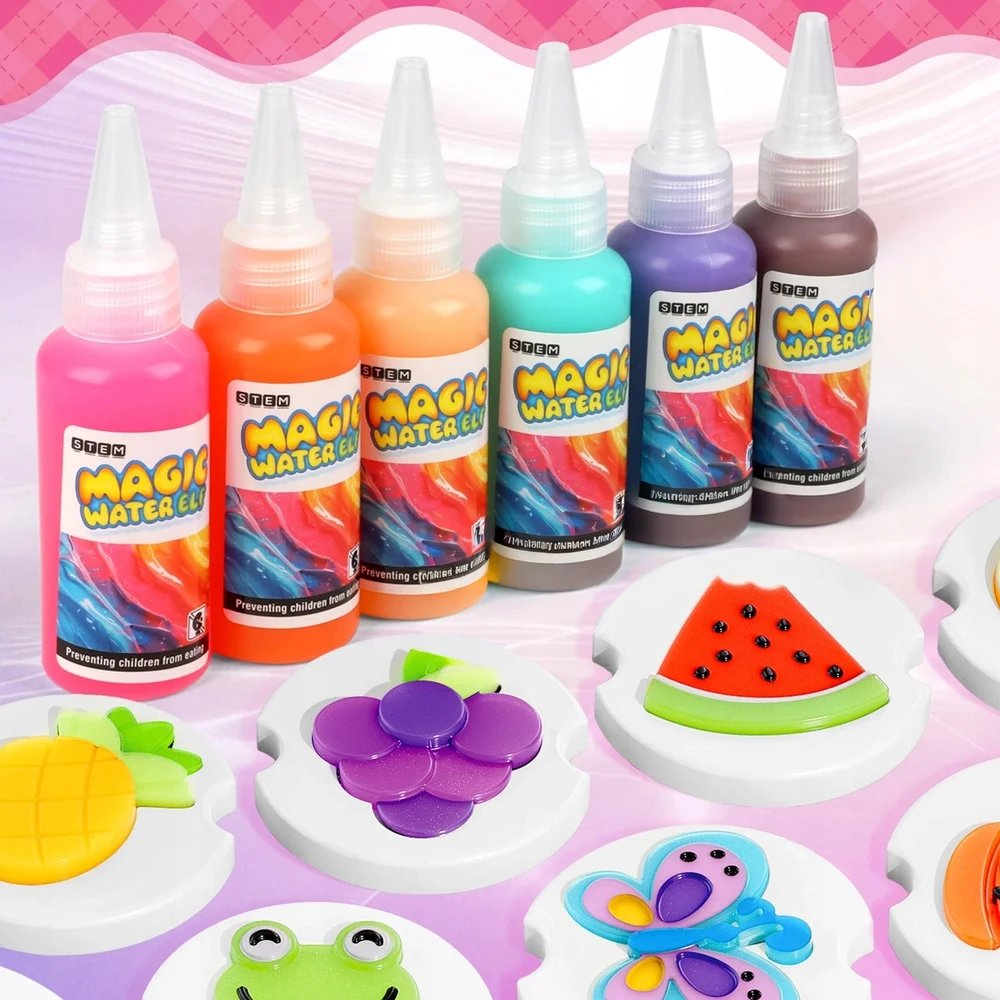 Stator Magic Vanduo Toy Gel Figures Creative Diy rinkinys vaikams Wedka