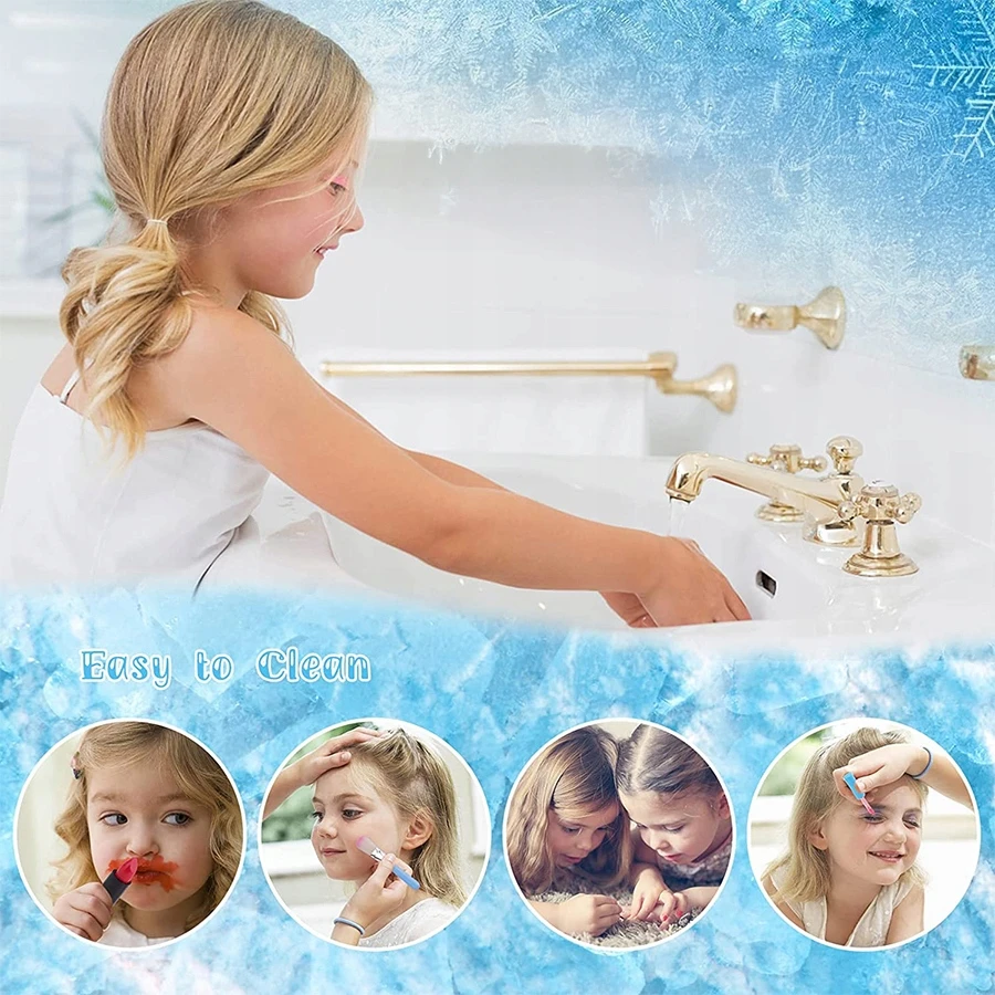 Stator Makiažo rinkinys, kosmetika, makiažas NAGAMS, dėžutė vaikams, dovana