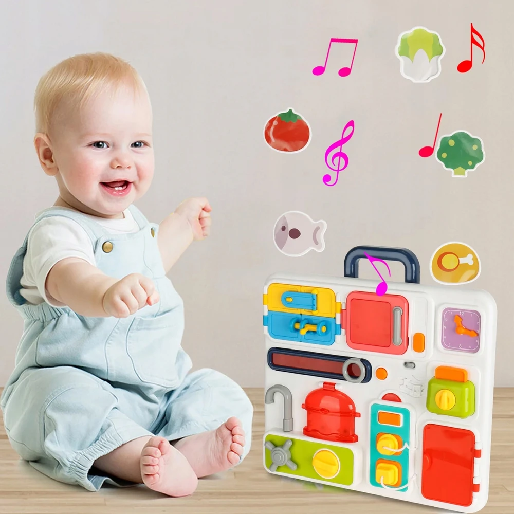 Stator MONTESSORI UGDYMO JAUTIMO LENTA, MANIPULIACINĖ, Vienerių metų dovana