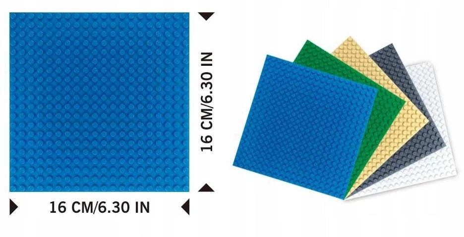 Statybinė plokštė 20x20, balti sujungimai, Sluban