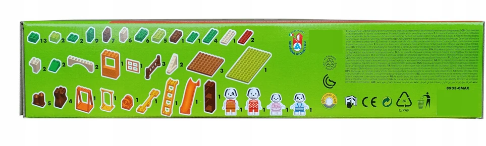 STATYBINIAI BLAKAI UNICO MAXIMILIAN FAMILIES MEDŽIO NAMAS 96 ELEMENT