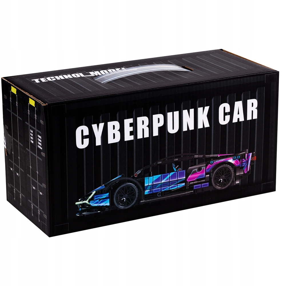 Statybiniai blokai Automobilių plytų rinkinys LAMBO CYBERPUNK 1:14 Dovana