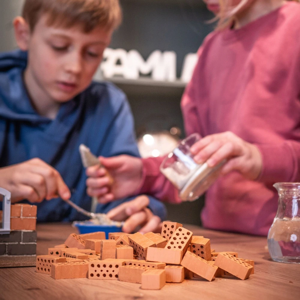 Statybiniai blokai Plytos Build with Brick Teifoc priedų rinkinys 100 vnt
