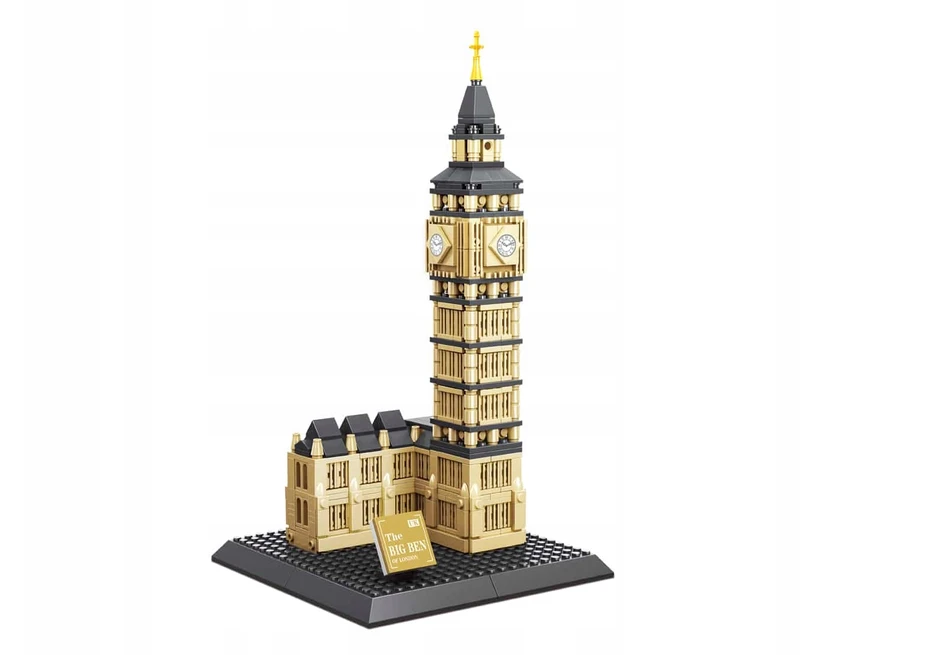 STATYBINIAI BLOKAI WANGE 4211 BIG BEN (ELIZABETOS BOKŠTAS), LONDONAS,