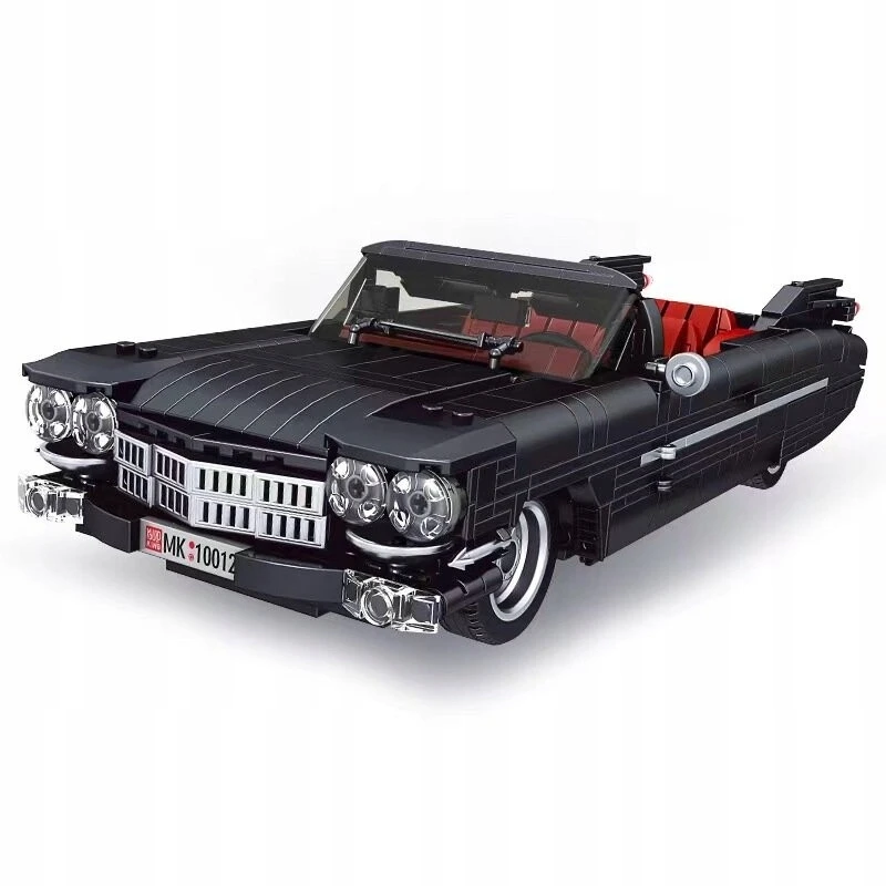 Mould King Statybiniai blokeliai Cadillac Retro car Cabrio 1245 vnt. Pelėsių karalius 10012