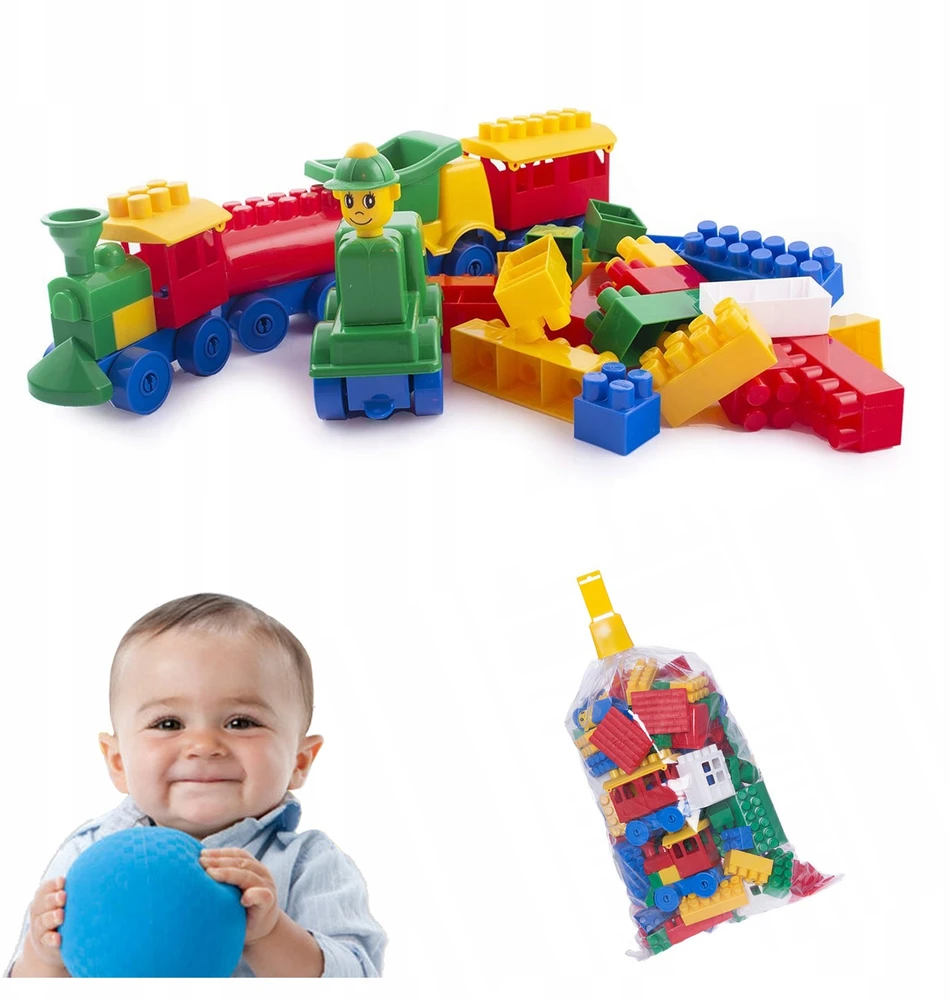 Statybiniai blokeliai itin dideli - Hemar Family