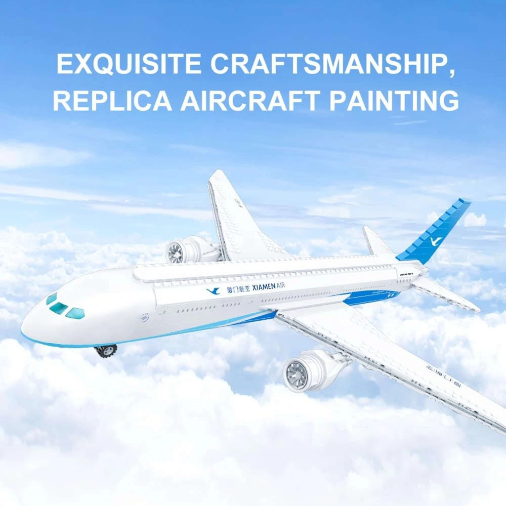 Statybiniai Žaidimai - Pantasy - Boeing 787 Lėktuvas -