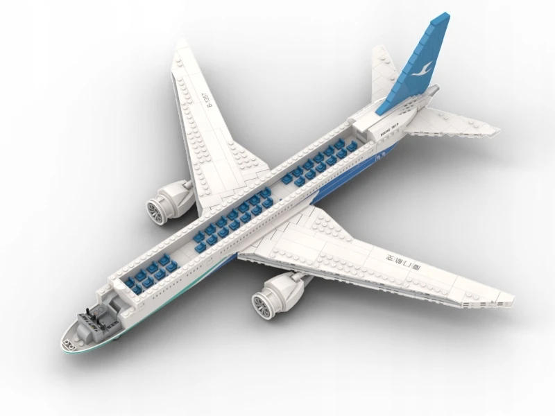 Statybiniai Žaidimai - Pantasy - Boeing 787 Lėktuvas -