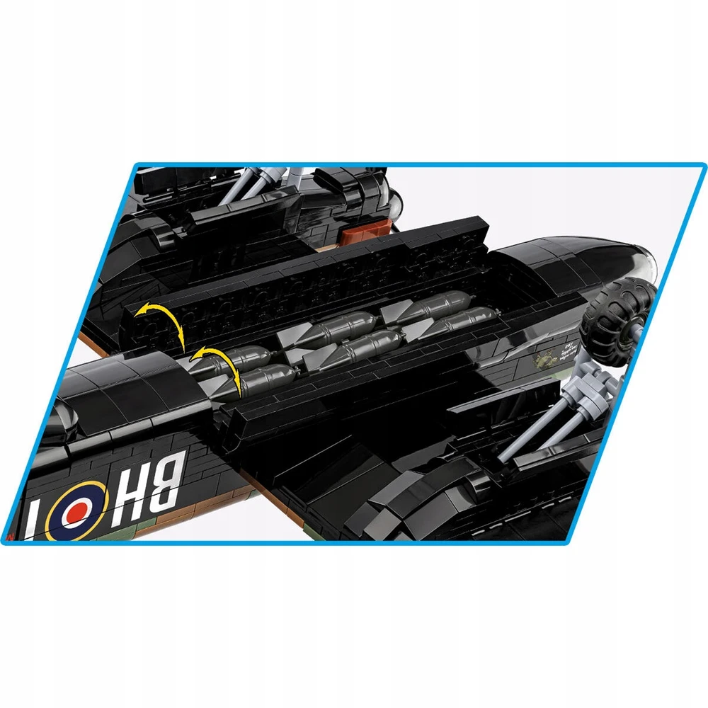 Statybinis modelis - COBI - Avro Lancaster B Mk.13 - 1595 elementai - 1 figūrėlė - Masto 1:48