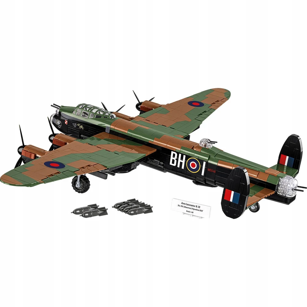 Statybinis modelis - COBI - Avro Lancaster B Mk.13 - 1595 elementai - 1 figūrėlė - Masto 1:48