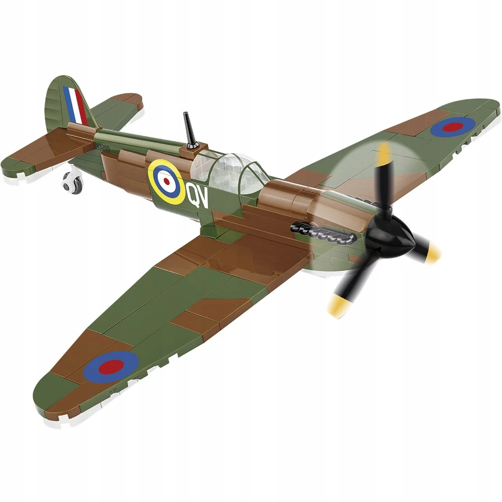 Statybinis žaidimas - COBI - Spitfire Mk. I N3200 - Kamufliažas - 146 elementai - Pagaminta ES