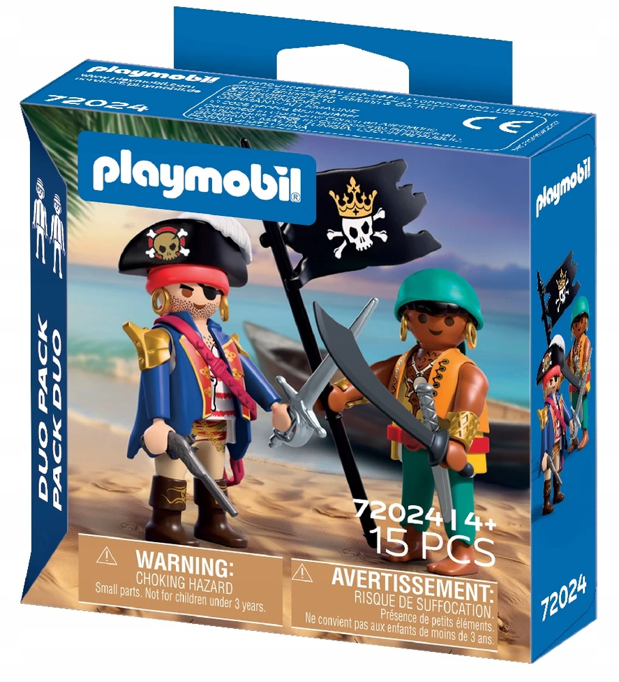 PLAYMOBIL Dvigubos pakuotės piratai 72024
