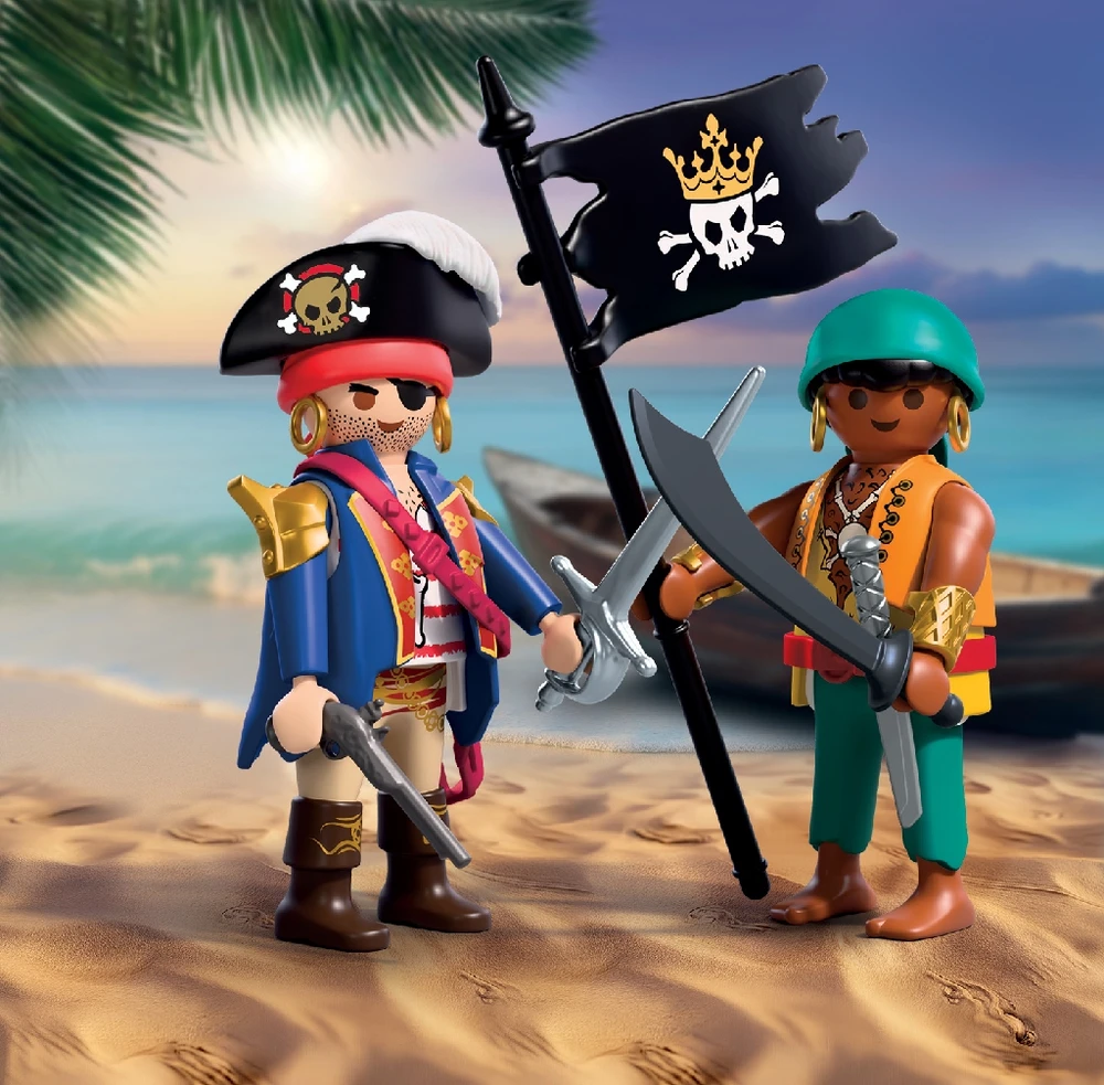 PLAYMOBIL Dvigubos pakuotės piratai 72024