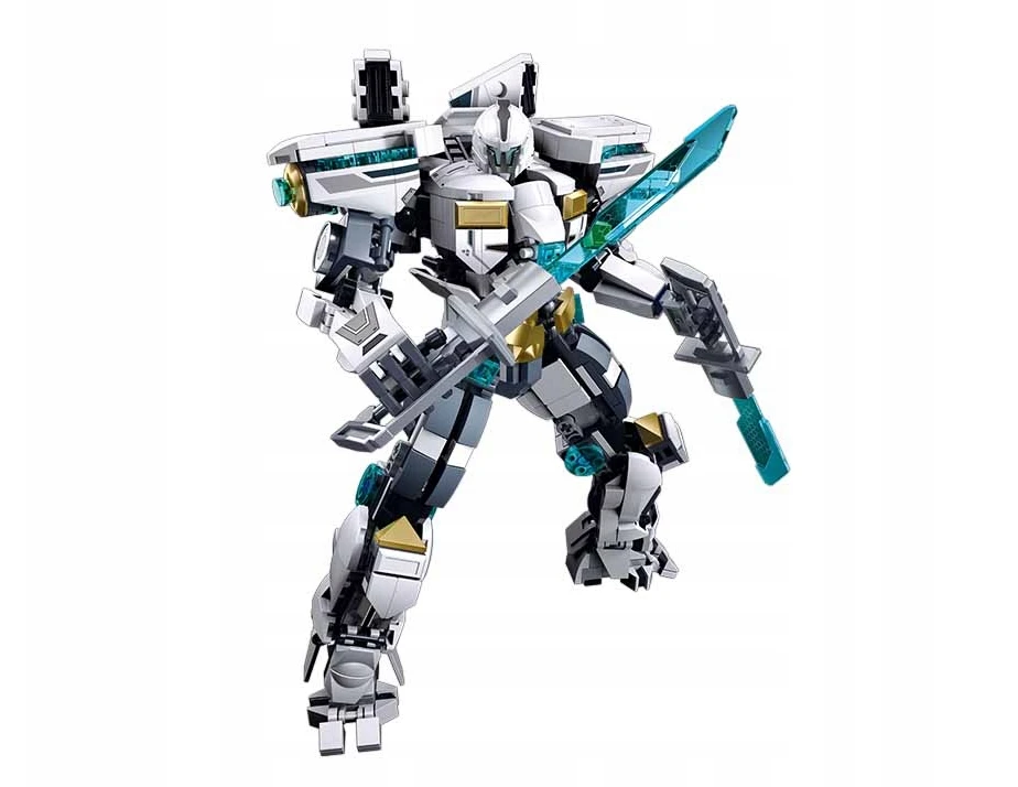 Statybinių plytų rinkinys Mech Robot Warrior Sluban 1151 Sci-Fi 561 vnt