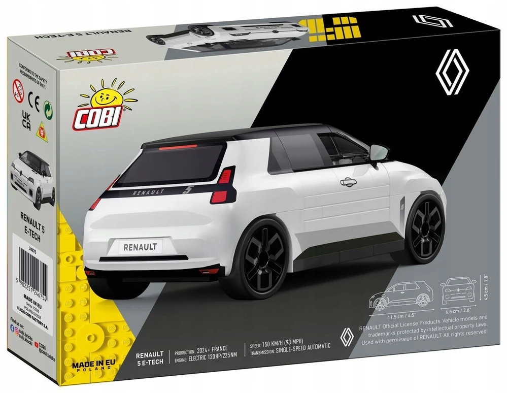 Statybos žaidimai - COBI - COBI 24675 - Balta - 1:35 mastelis - 78 dalys