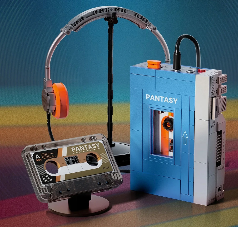 Statybos Žaidimai - Pantasy - Kasetinis Grotuvas - Walkman - amžius: Visiems amžiams su įspėjimu