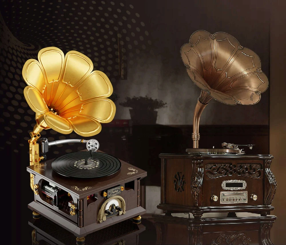Dėlionė gramofonas Pantasy Retro Gramophone, 646 dalių
