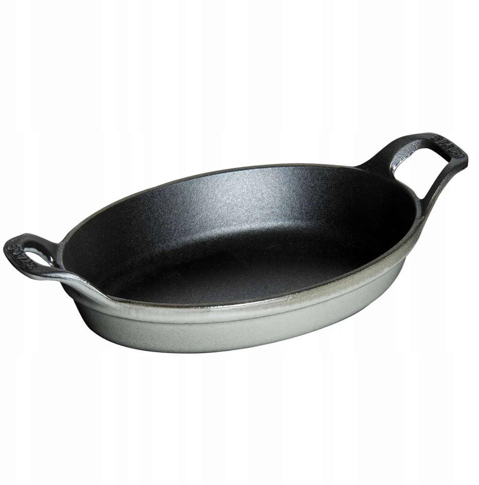 ST2 Staub Oval Mini Baking & Puodas Dish – 250 ml, Graphite