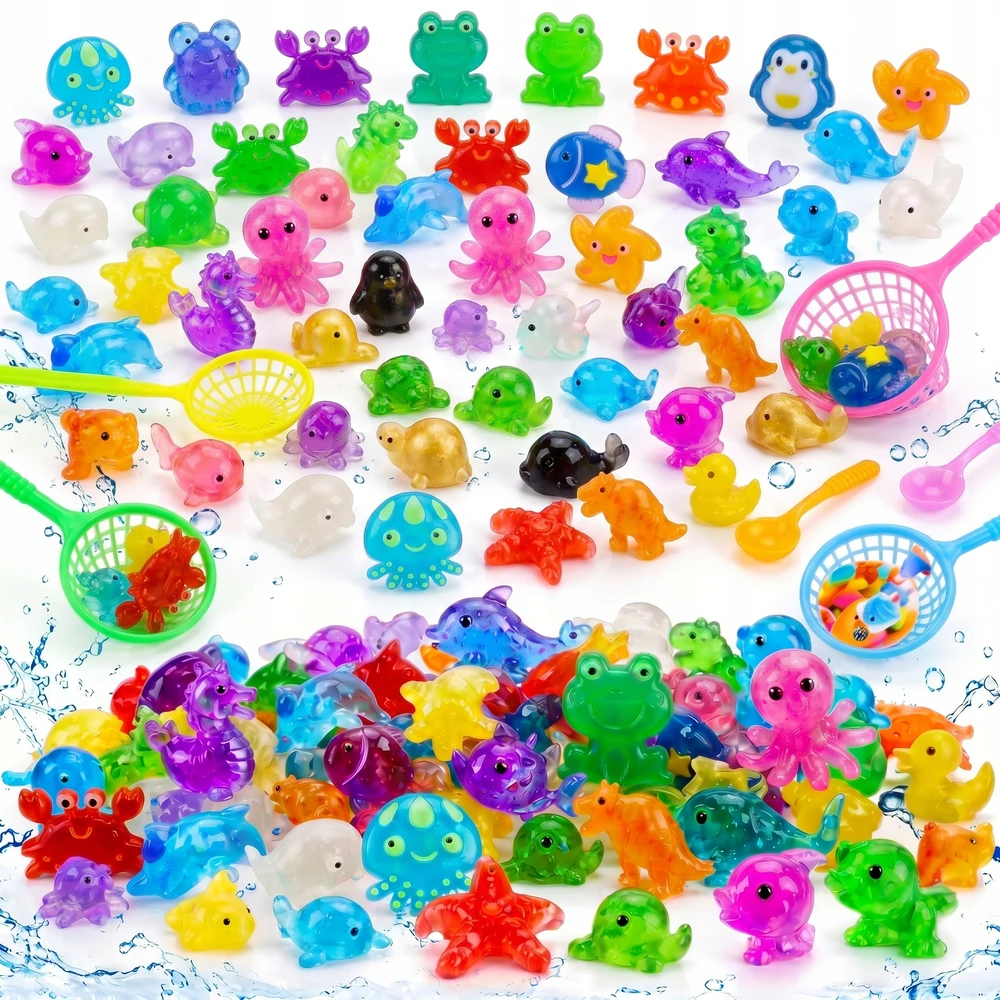 Stawscy KŪRYBINGAS edukacinis RINKINYS GEL MAGICAL WATER FIGURINES DIY WATER ELF