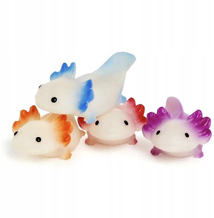 Stawscy PLANDUOJAMAS AXOLOTL ŽAISLAS vonios vandeniui, voniai, ŠVIESOS, šviečiantis