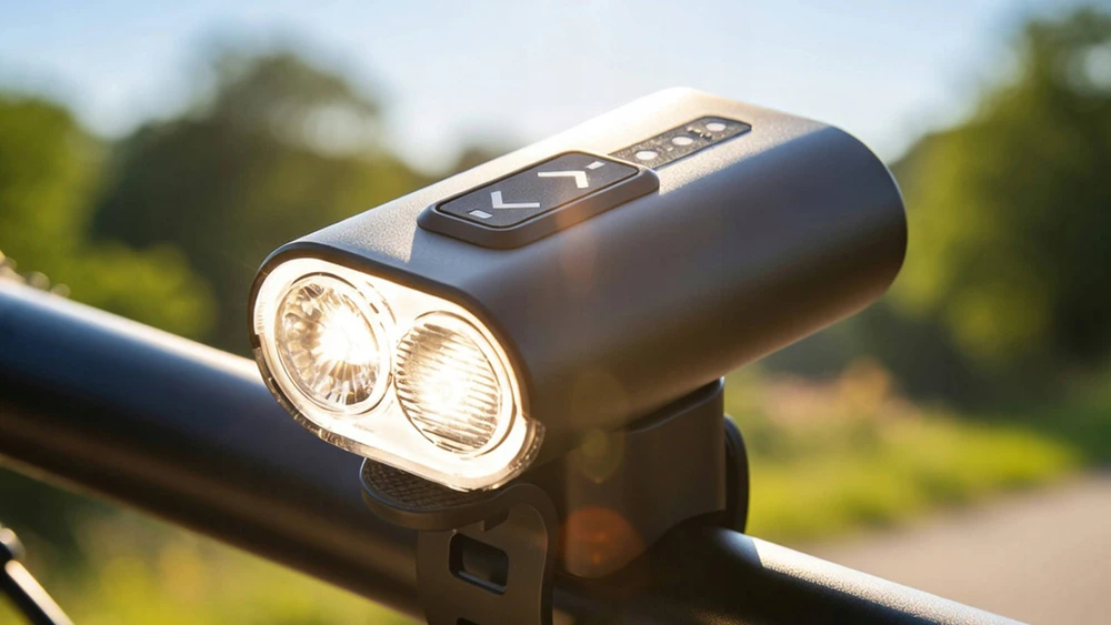 Stazer LED dviračio žibintas priekinis galinis priekinis galinis USB įkraunamas žibintuvėlis