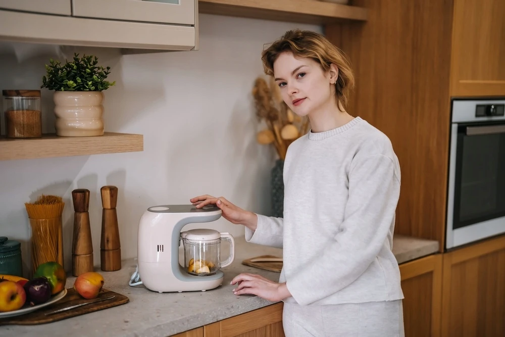 Steam multiblender vaikams 6in1 NutriBlend MOMINI + NEMOKAMAI