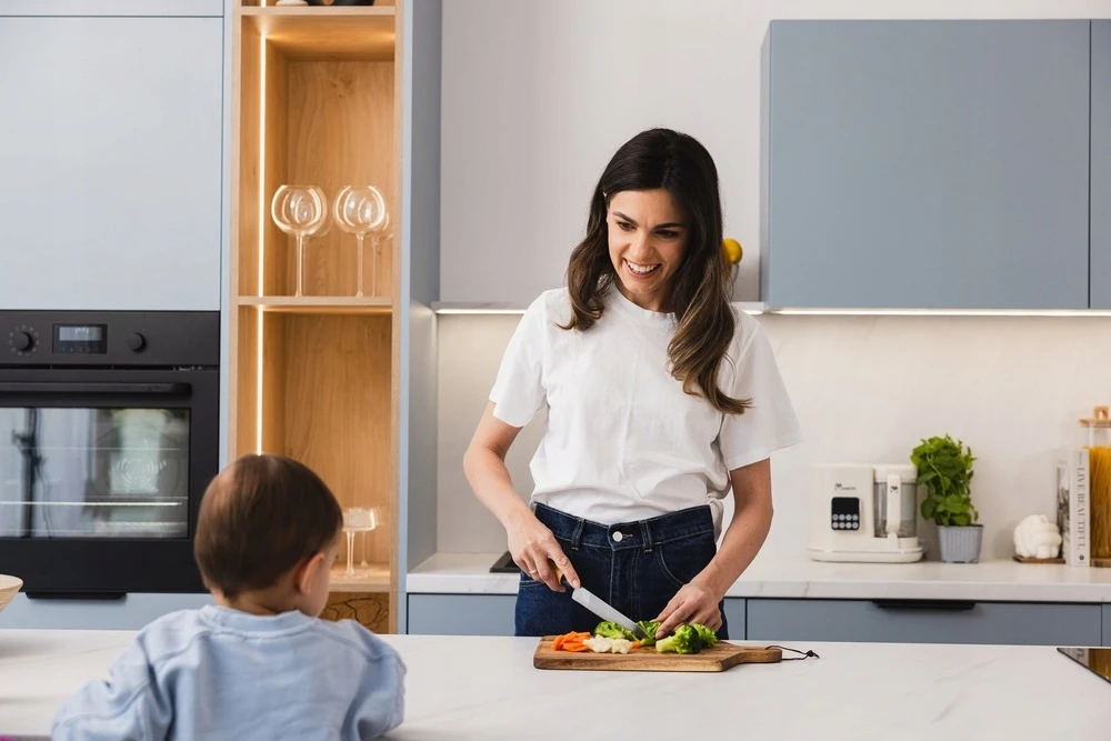 Steam multiblender vaikams 6in1 NutriBlend MOMINI + NEMOKAMAI
