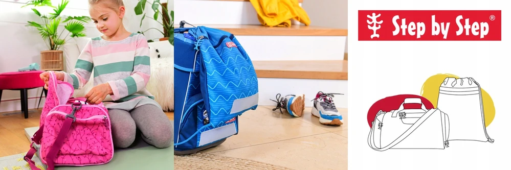 Step by Step Dragon Drako torba sportowa dziecięca 13 l na basen su paskiem