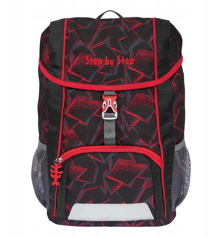 Step By Step Mokyklinė kuprinė 13L klasa 1 - 3 ergonomiczny tornister odblaskowy