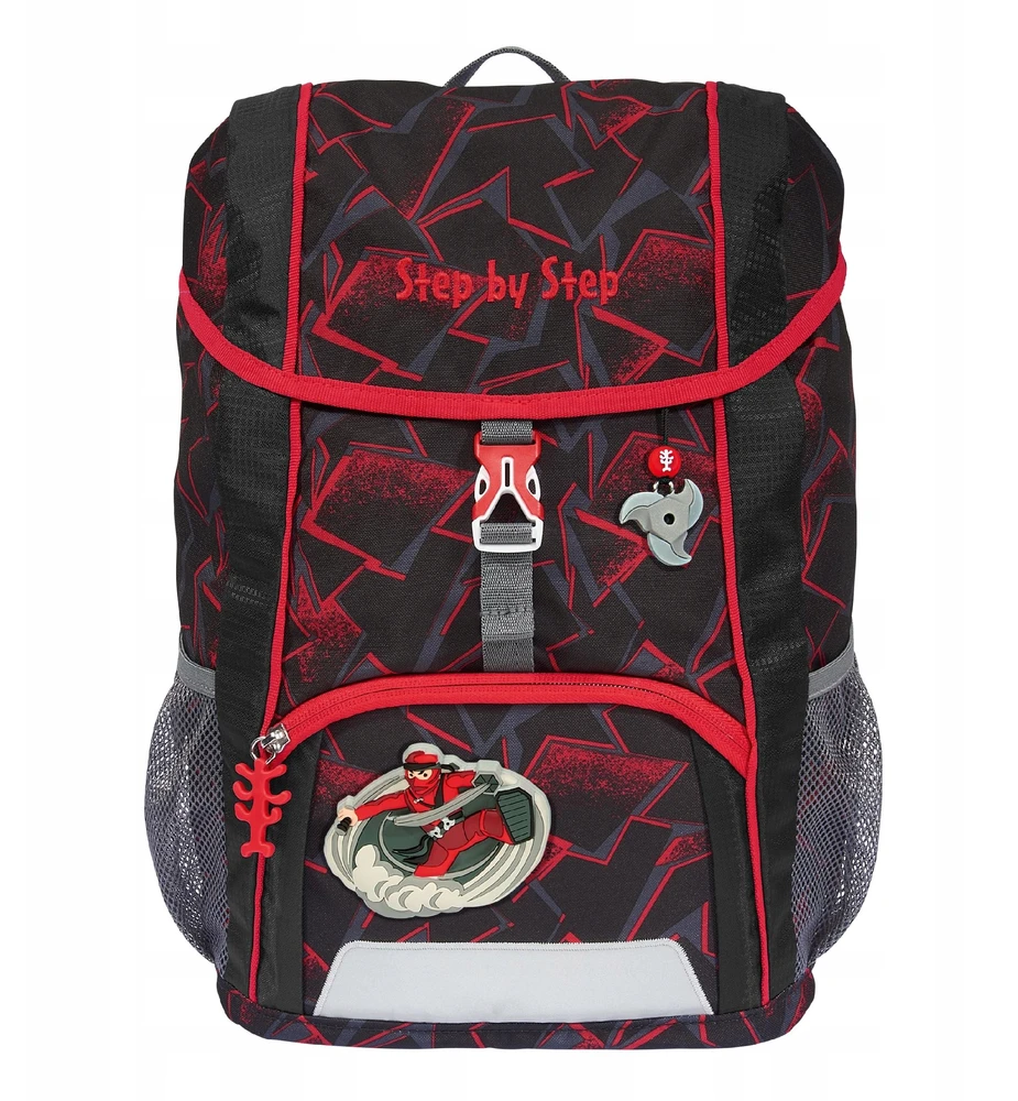 Step By Step Mokyklinė kuprinė 13L klasa 1 - 3 ergonomiczny tornister odblaskowy