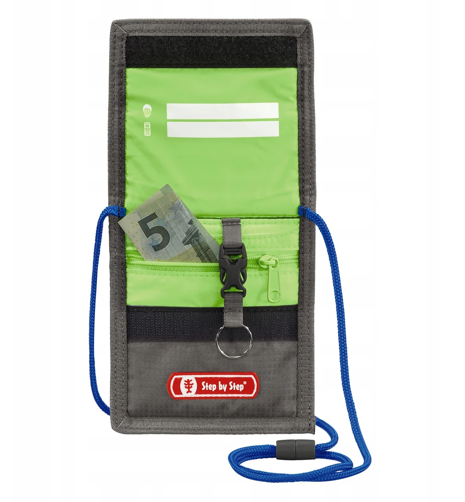 Step by Step Wallet 2 City Cops ant kaklo vaikui į mokyklą su Velcro