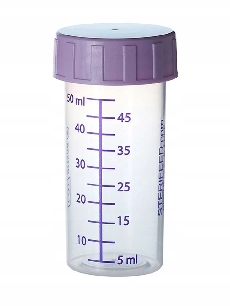 Sterifeed Vienkartinis motinos pieno buteliukas 50ml 1x