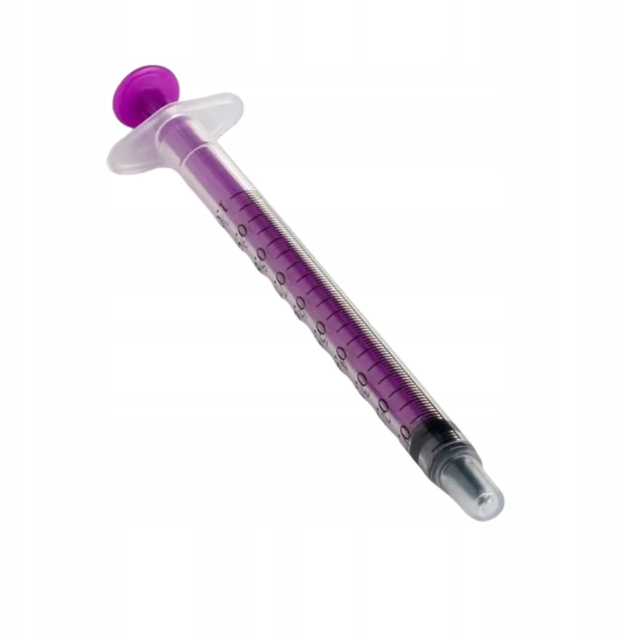SteriFeed Vienkartinis švirkštas priešpieniui rinkti 1 ml - NAUJA VERSIJA, BE RUTUČIO