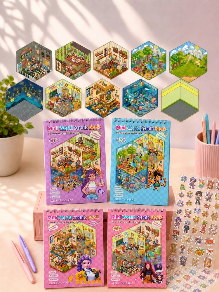 STICKERS STICKERS HOUSE KPOP TIKTOK SCENE roombox Hunters