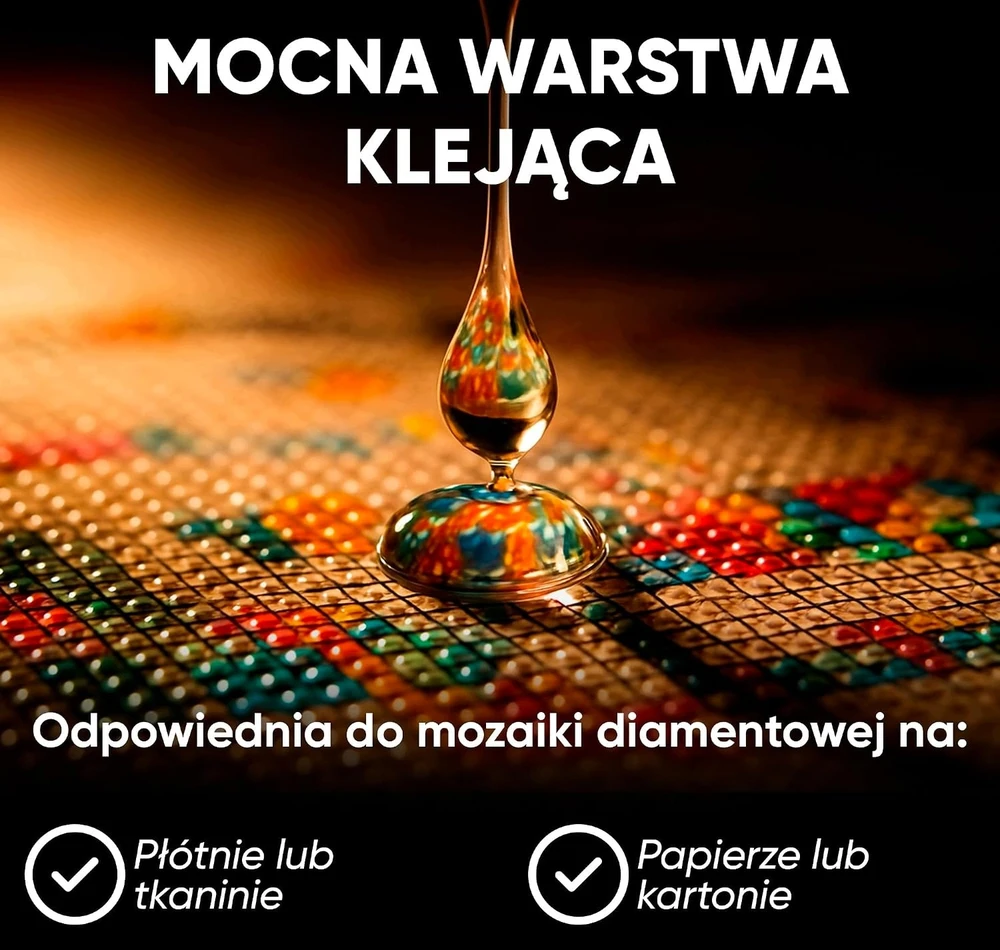 Sticky SKYSTI DEIMANTINIAI DAŽYMO KLIJAI 50 ML KLIPUS PAGRINDAS