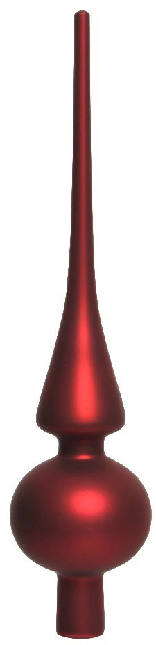 Nežinomas Christmas medžio topper Decoris 113069. red. glass