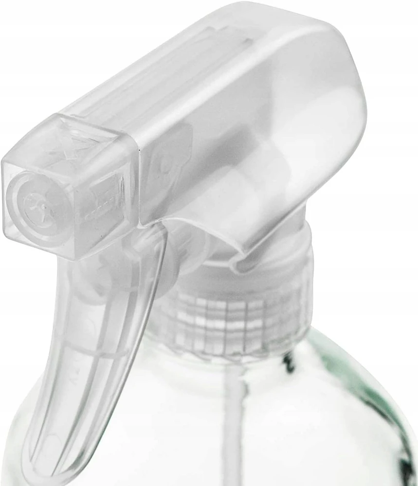 STIKLINIS BUTELAS SU PURŠKTUVIU 2X500ML SKAIDRUS SKYSČIŲ MILKAI