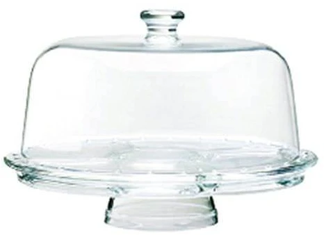 Mondex Stiklinis indas produktams laikyti su gaubtu, 14 x 18 cm