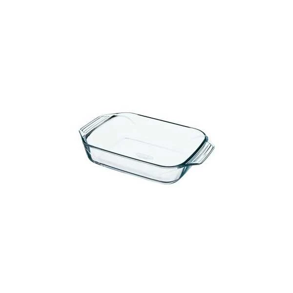 Stiklinis kepimo indas su rankenomis PYREX Optimum 2.9l/35x23x6.5cm stačiakampis