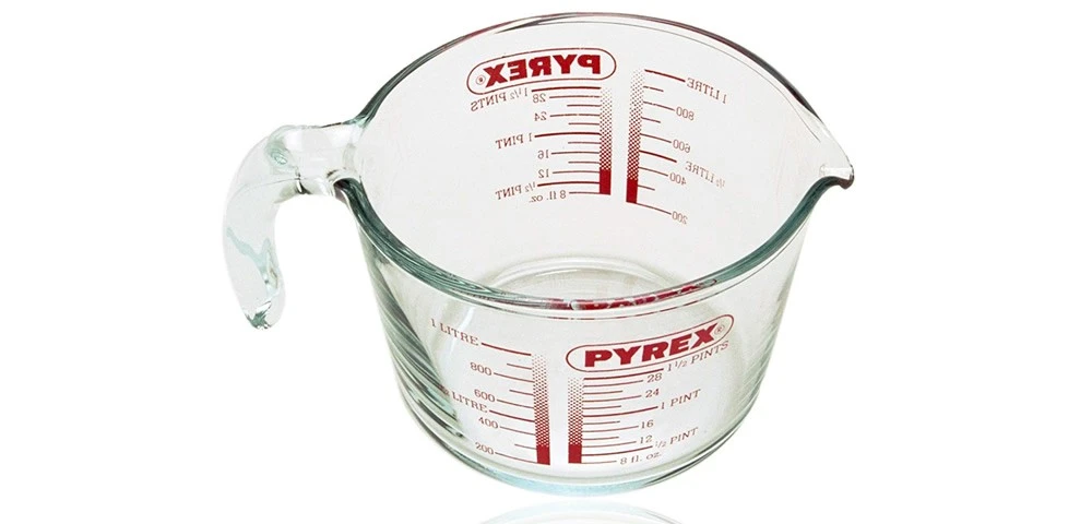 Ąsotis su matavimo žymėmis PYREX, 1 l