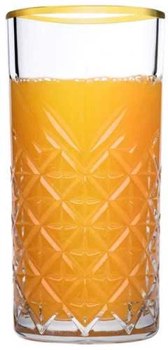 Stiklinių komplektas 4 vnt. Timeless Gold 295 ml PASABAHCE 722255