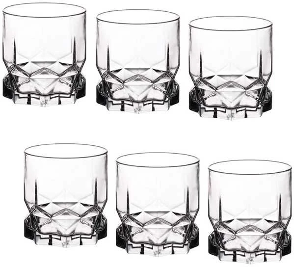 Viskio stiklinės Diamond Ambition 325ml/6vnt.