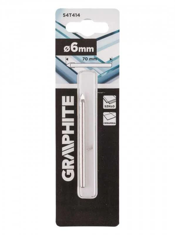 Graphite Stiklo gręžimo grąžtas 6 mm