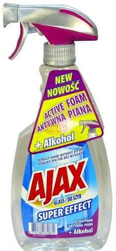 Stiklo valymo priemonė Ajax 500ml Super Effect