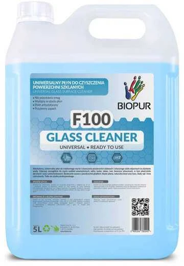Stiklų ir veidrodžių valiklis Biopur F100, 5L